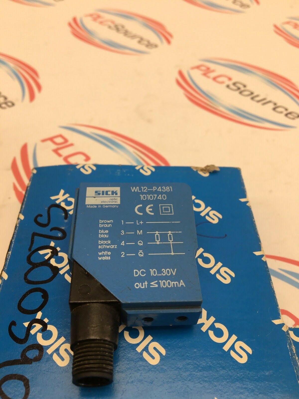 SICK WL12P4381 PHOTOELECTRIC PROXIMITY SENSOR