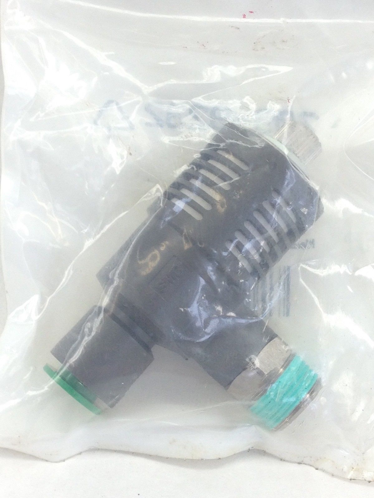 SMC ADJUSTABLE EXHAUST VALVE 3/8 IN R 3/8 MALE X10MM ASV510F0310S (H3)