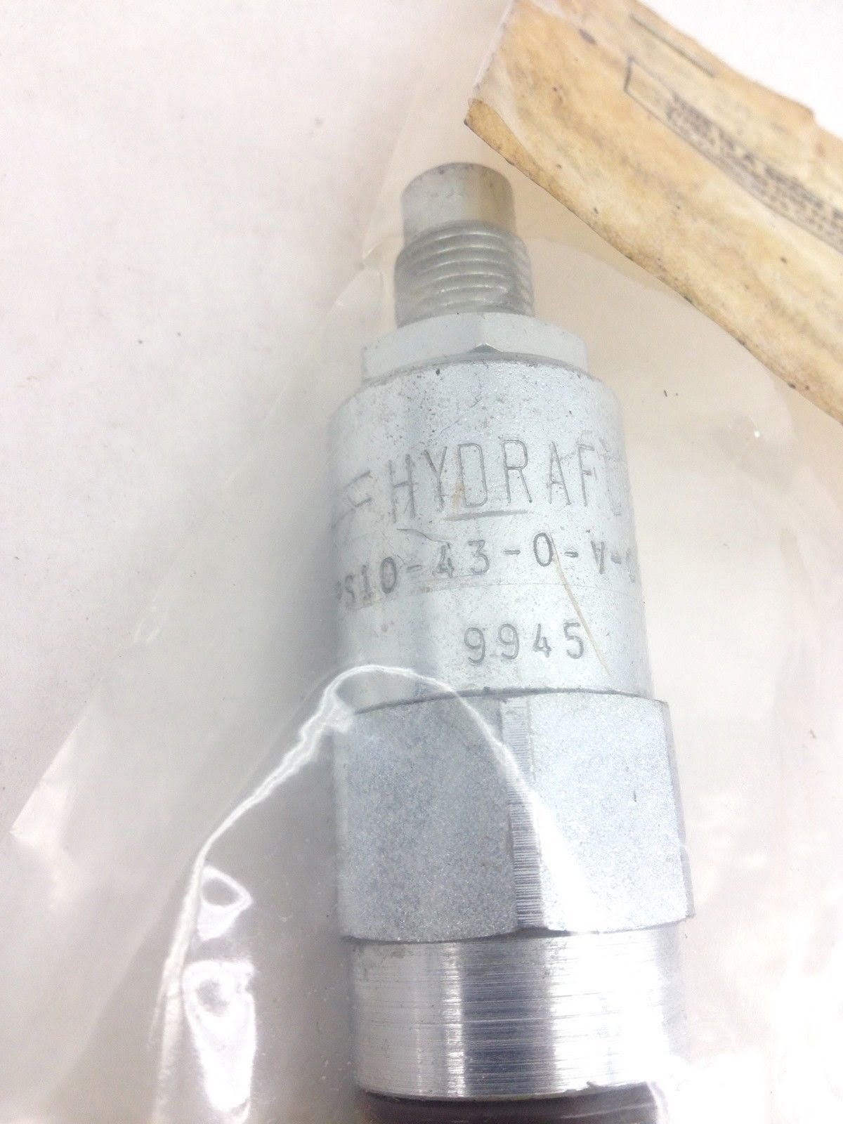 HYDRAFORCE PS10430V04/9945 HYDRAULIC POPPET CARTRIDGE VALVE (A732)