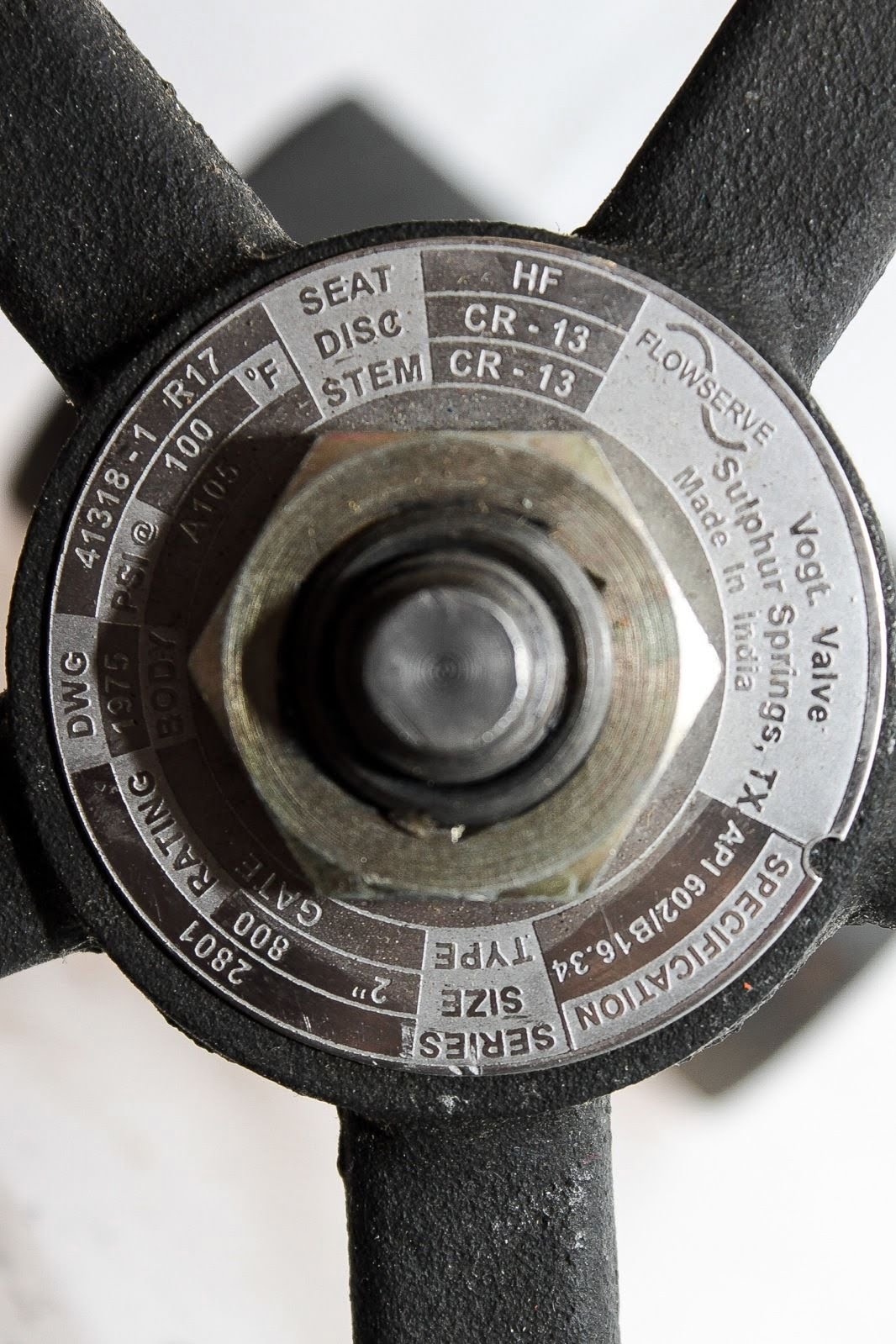 FLOWSERVE VOGT VALVES 2801 2 CLASS 800 GATE VALVE (B125)