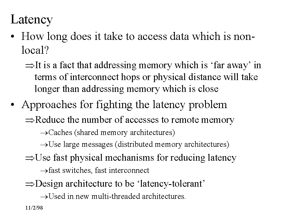 Latency