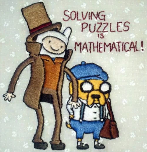 16 Awesome Adventure Time Crossovers Pleated Jeans