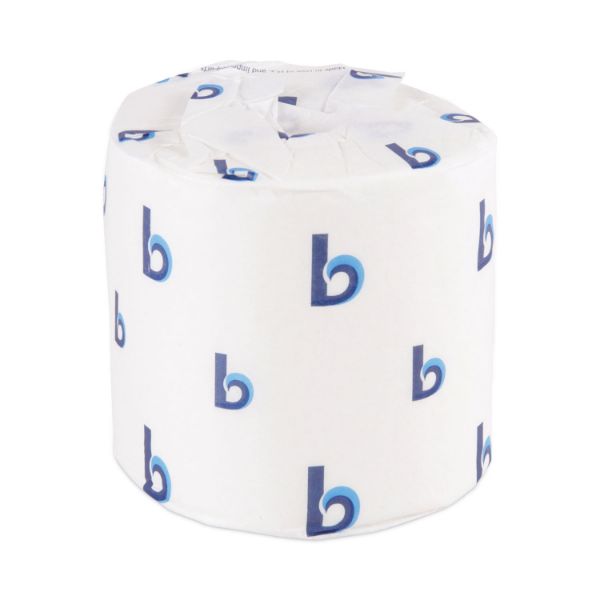 OnePly Toilet Tissue, Septic Safe, White, 1000 Sheets, 96 Rolls/Carton Plastic Express Inc.
