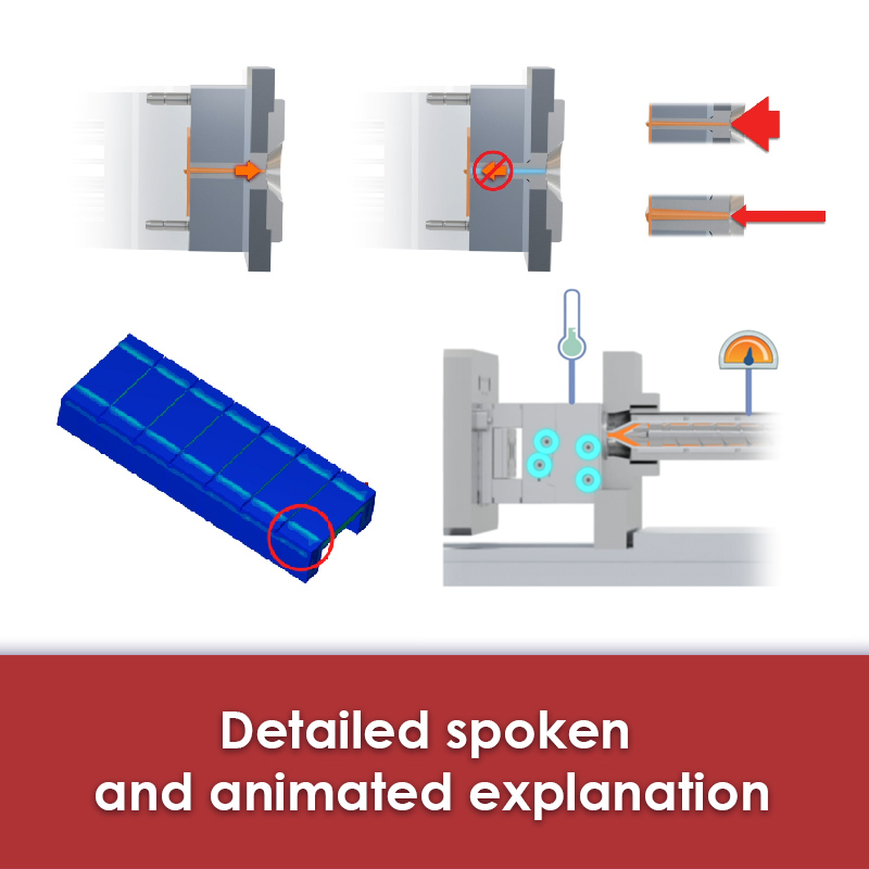 Course Injection molding defects Sink Marks PLEXPERT Canada Inc.