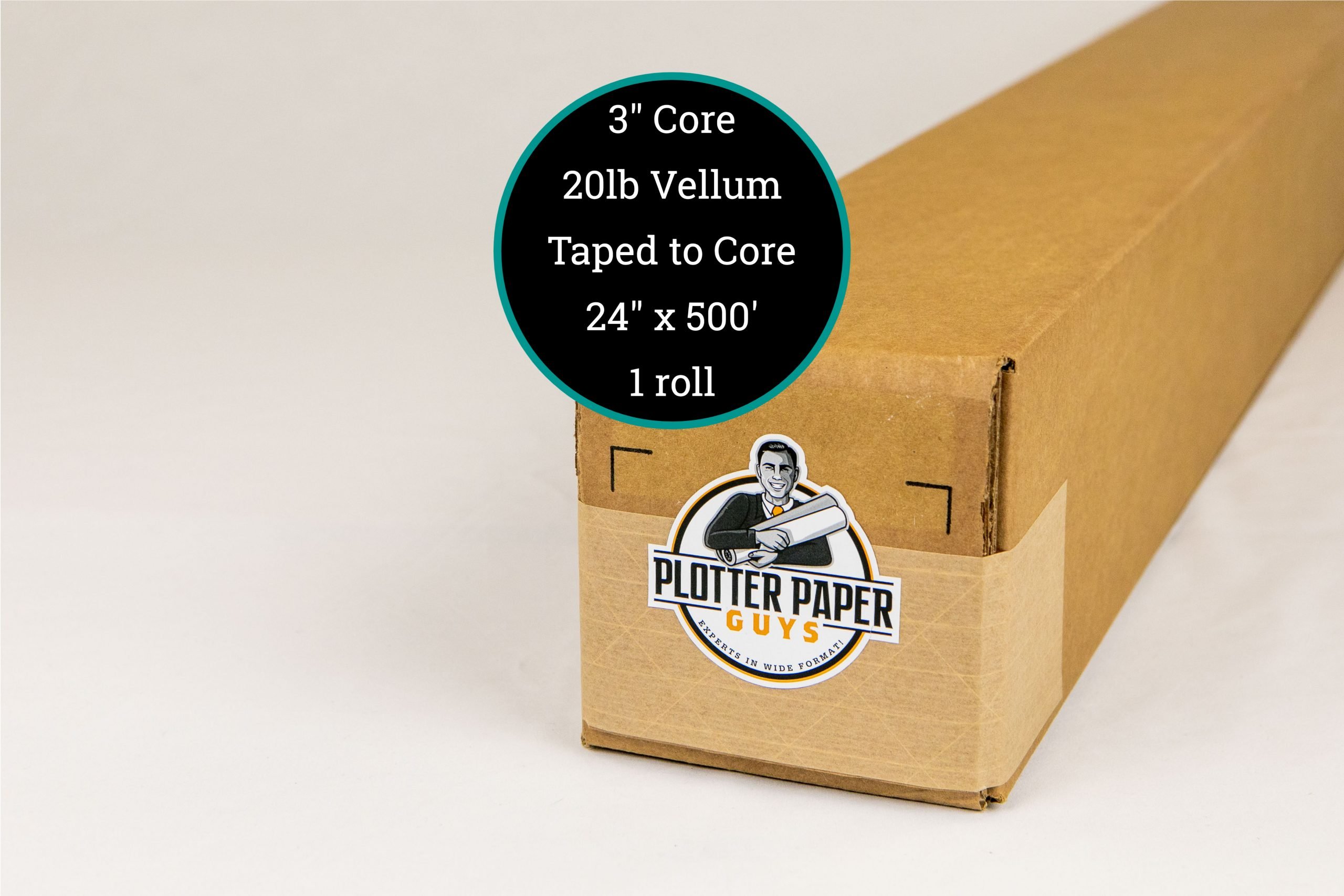 20lb Xerographic Vellum Plotter Paper Guys