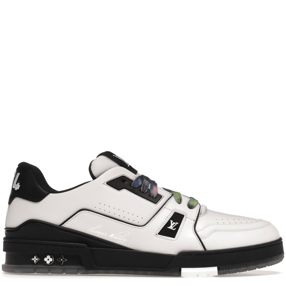 Louis Vuitton LV Trainer Low 'Black White' Pluggi