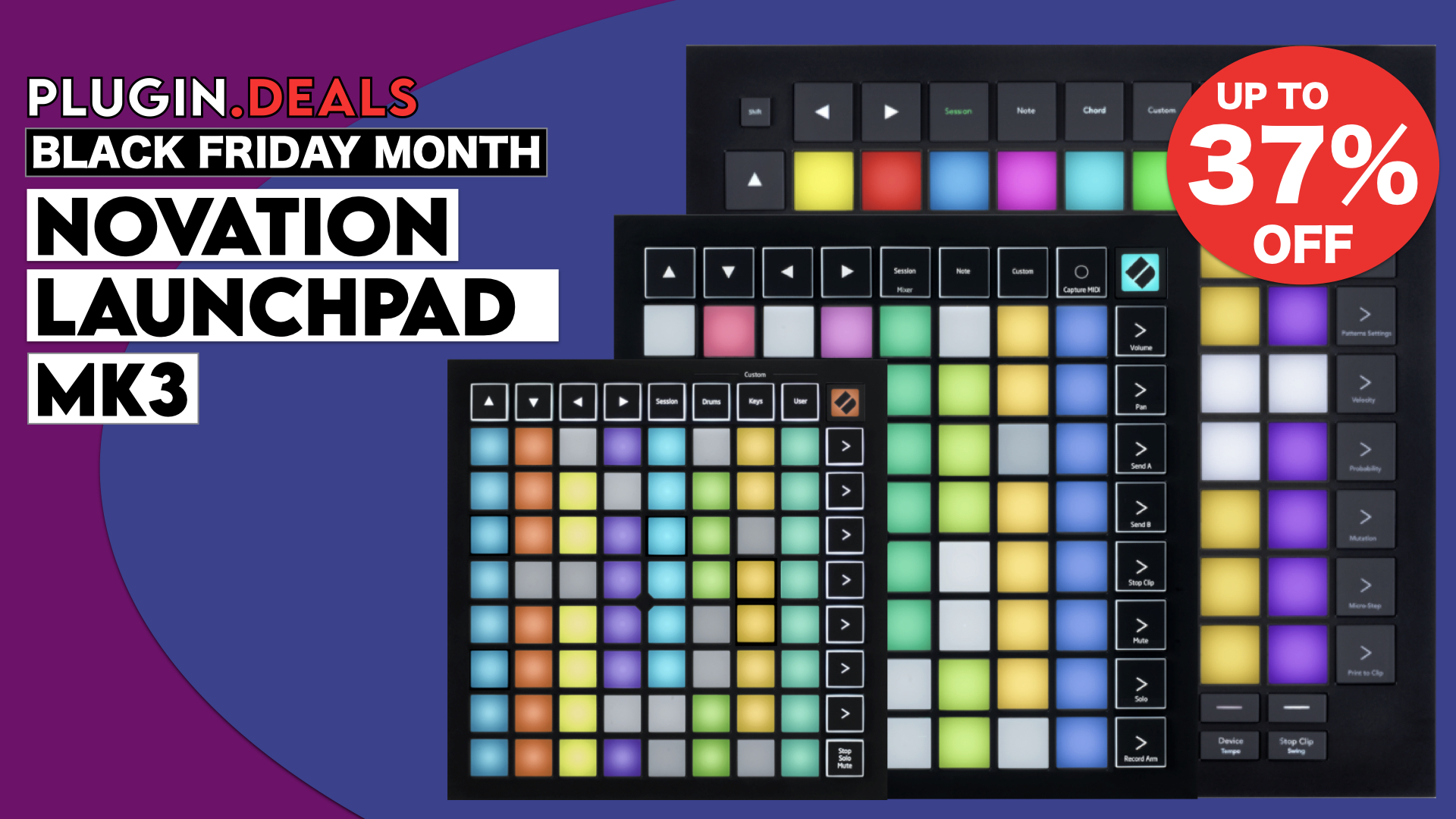 Novation Launchpad Mk3, Save Up To 37 OFF During Black Friday