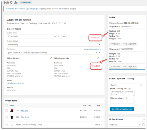 Advanced Shipment Tracking FedEx