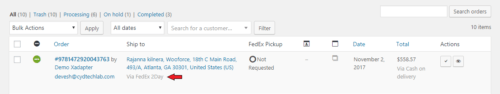 FedEx Multi-Piece Shipment Configuration Oracle