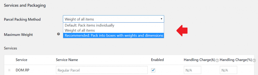 Adding a Lettermail and a Parcel together in same Canada Post Shipping