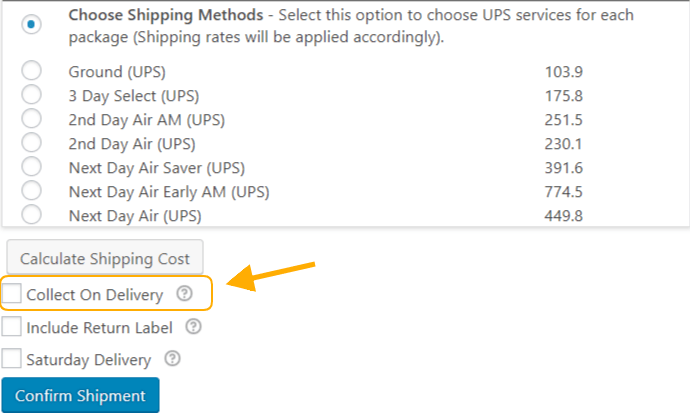 Shipping Services UPS United States