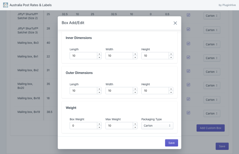How to Pack Products Optimally using the Shopify Australia Post Rates