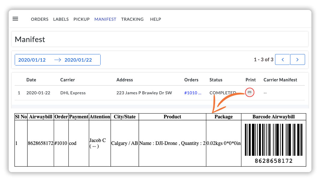 Shopify DHL Shipping Automate Rates, Shipping Labels and Tracking