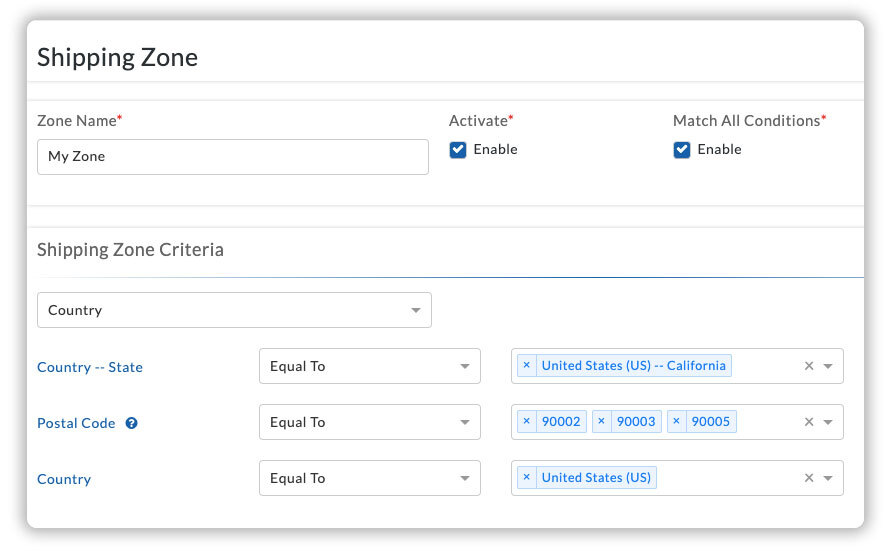 Calculating shipping costs based on Shopify shipping zones PluginHive