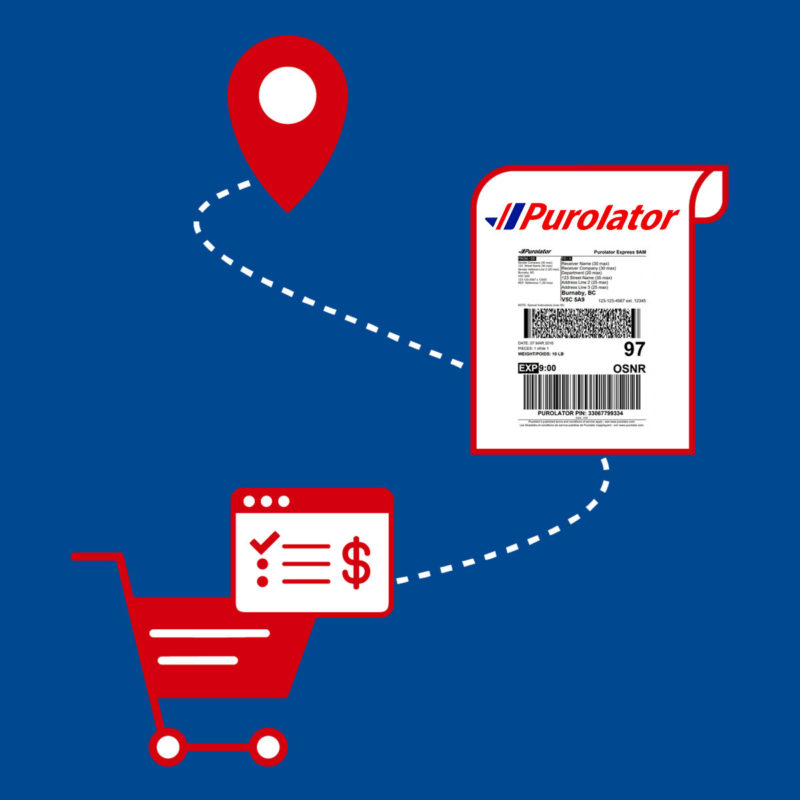 Shopify Purolator Shipping Automate Rates, Shipping Labels and