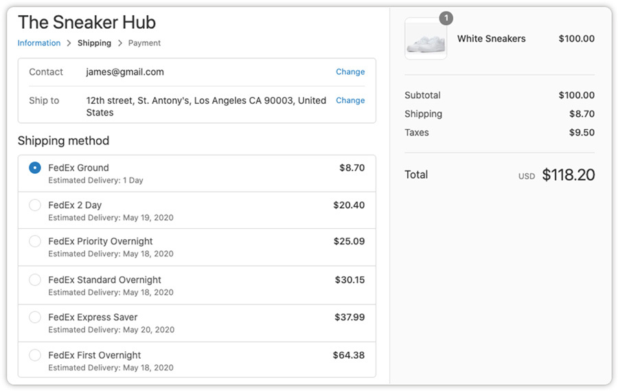 Setting Up Shopify Carrier Calculated Shipping Rates