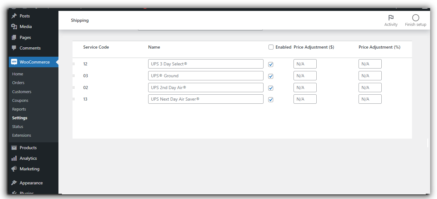 UPS Simple Rate Shipping for