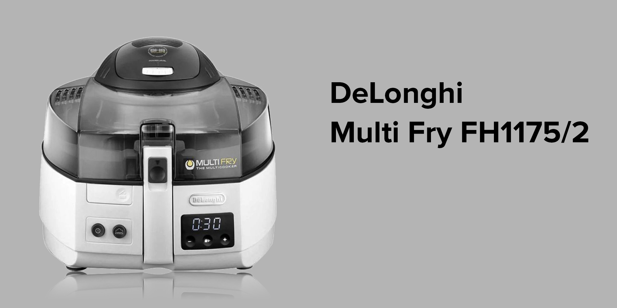 De’Longhi Air Fryer, Multi Fry and Multi Cooker, 1.5KG, No Oil Frying