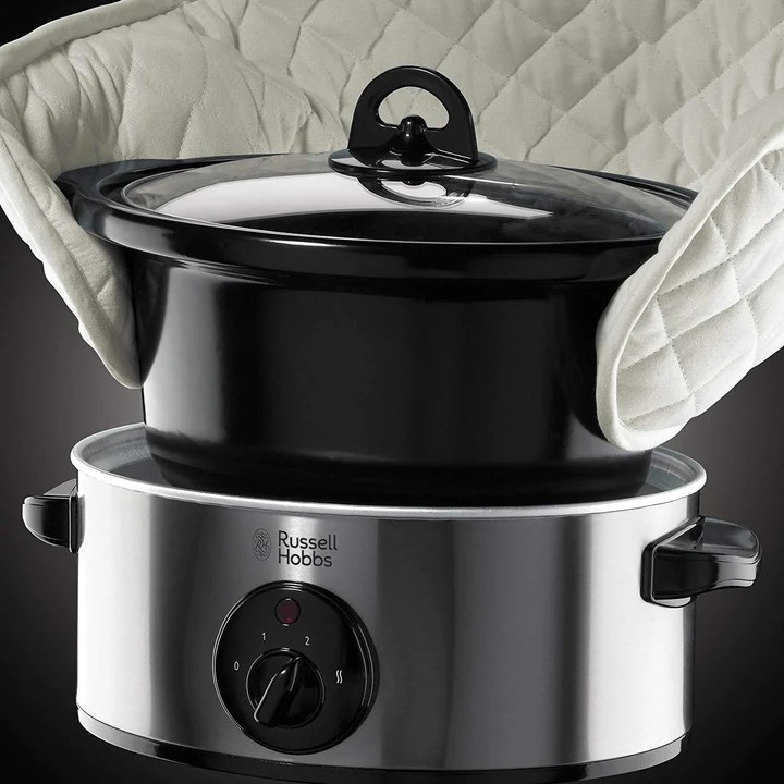 Russell Hobbs Slow Cooker 3.5 L Stainless Steel 200w 19790 140498