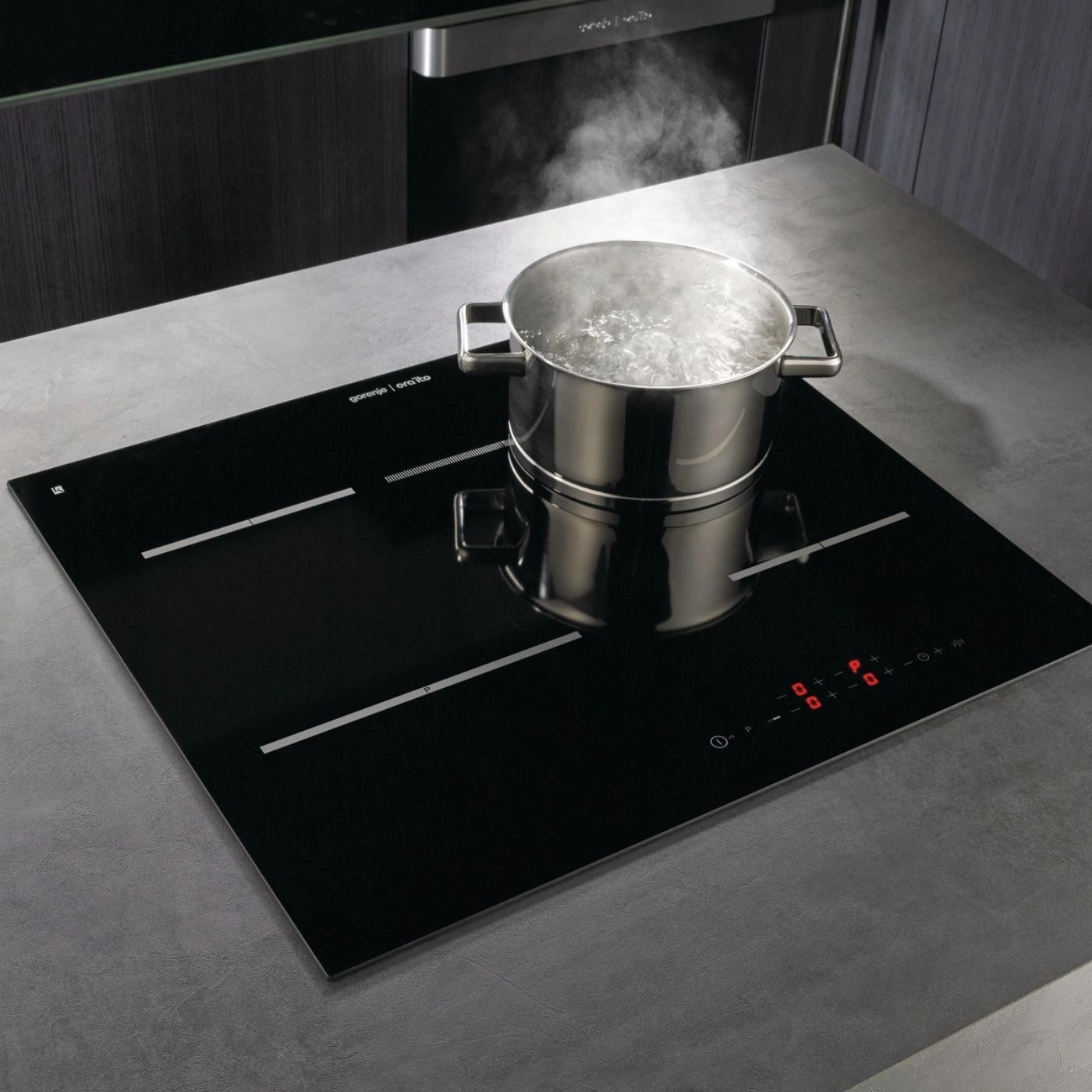 Gorenje ECT648ORAB Built in Ceramic Hob, 60 cm PLUGnPOINT