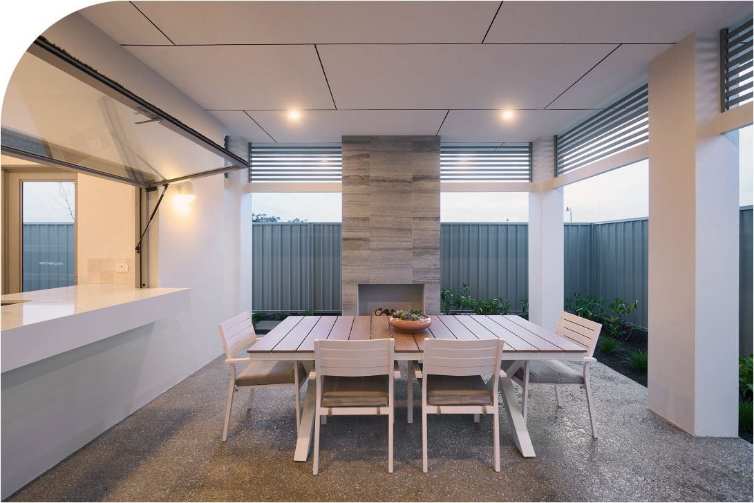 Alfresco The Ambergate Plunkett Homes