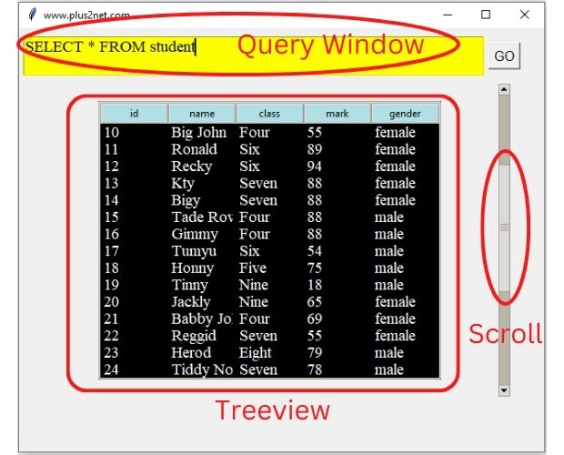 Mastering Treeview Scrollbar In Python Tkinter