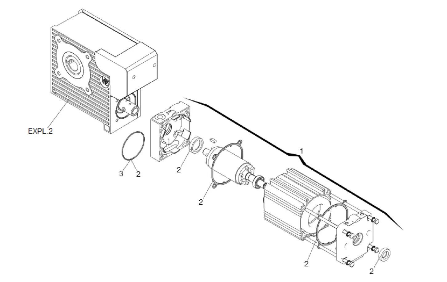 Faac 540 2 spare parts