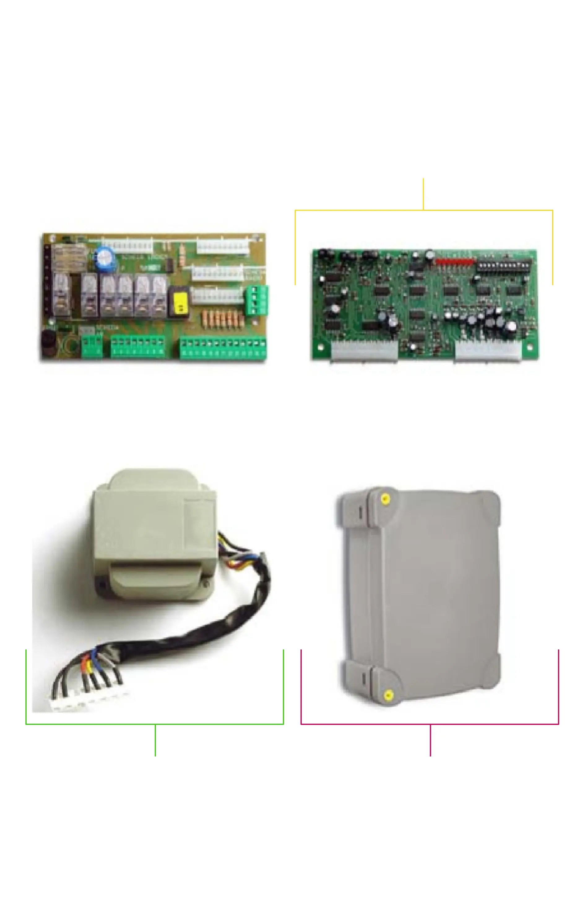 Nice A3 control panel spare parts