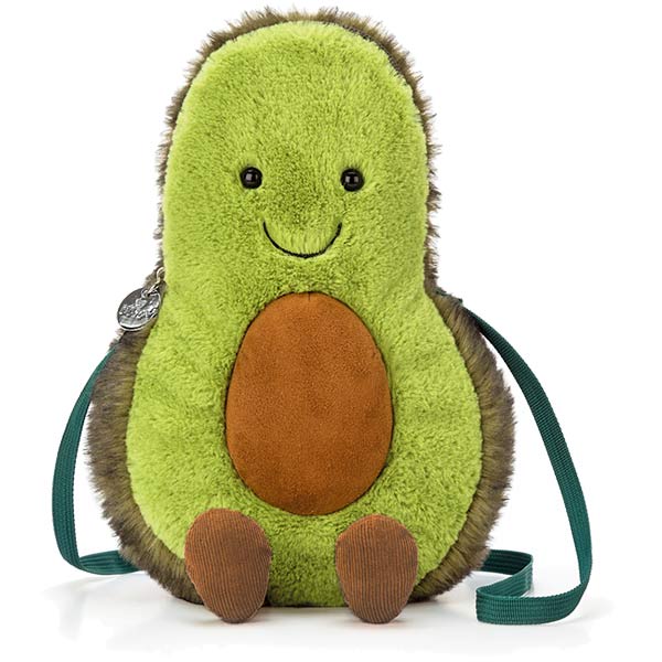 Jellycat Amuseables Avocado Shoulder Bag Plushpaws.co.uk