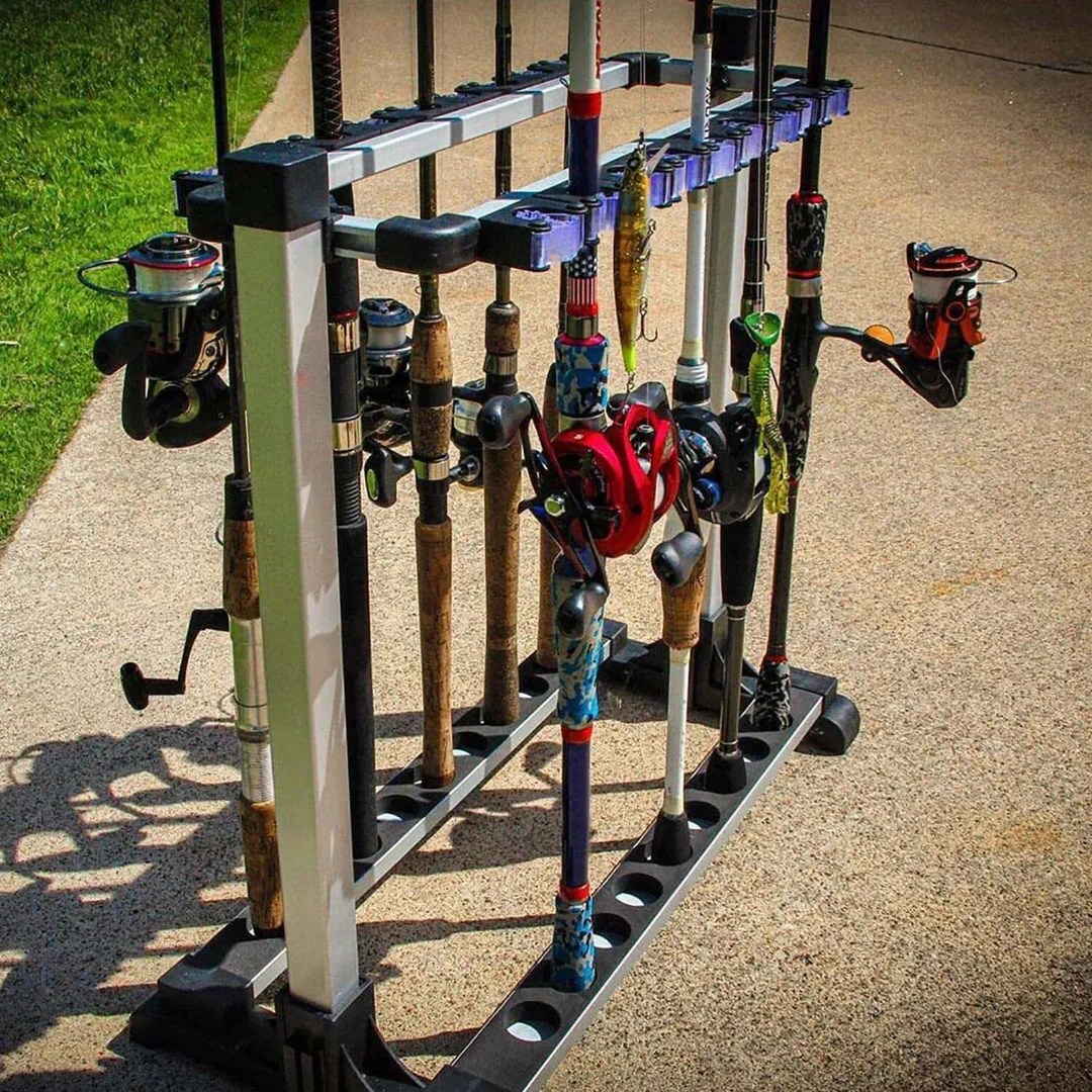 How to Choose a Perfect Fishing Pole Rack – Plusinno