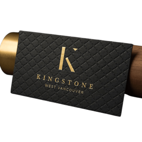 Embossed Business Card Plus Printers