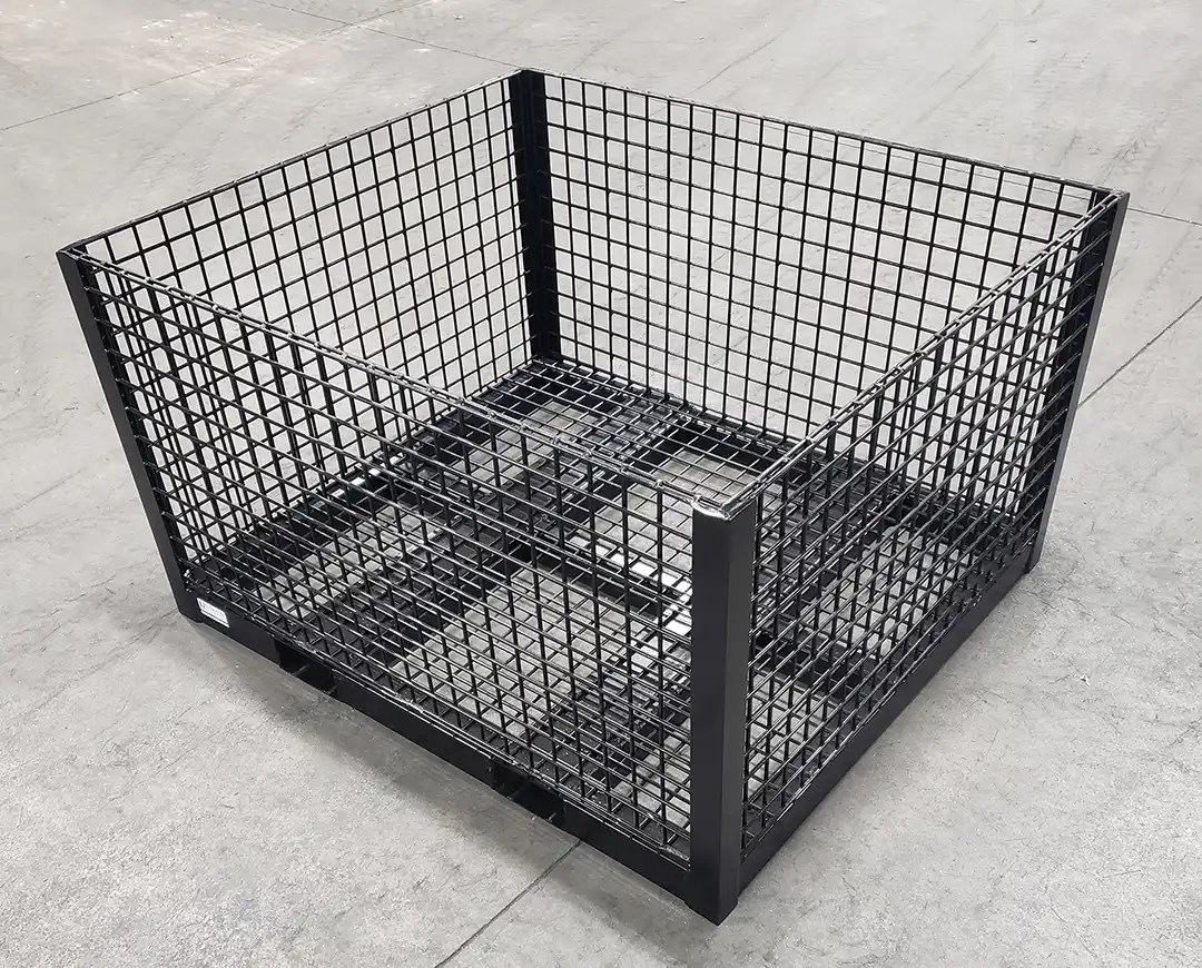 Stacking Industrial Wire Baskets, Bins, Containers GM 5131 Plymouth