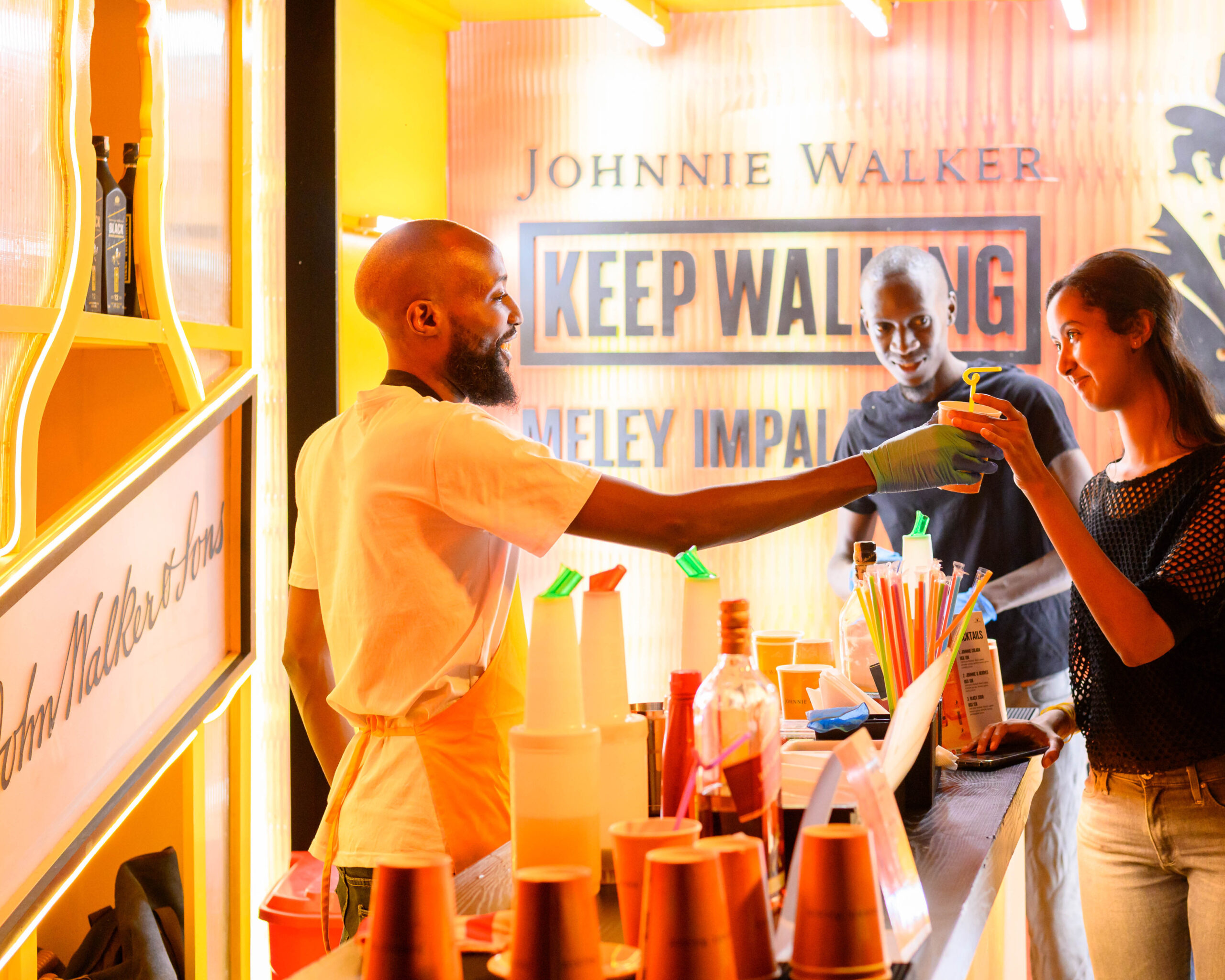The Johnnie Walker Bottle Turn Up Experience Returns to Bars