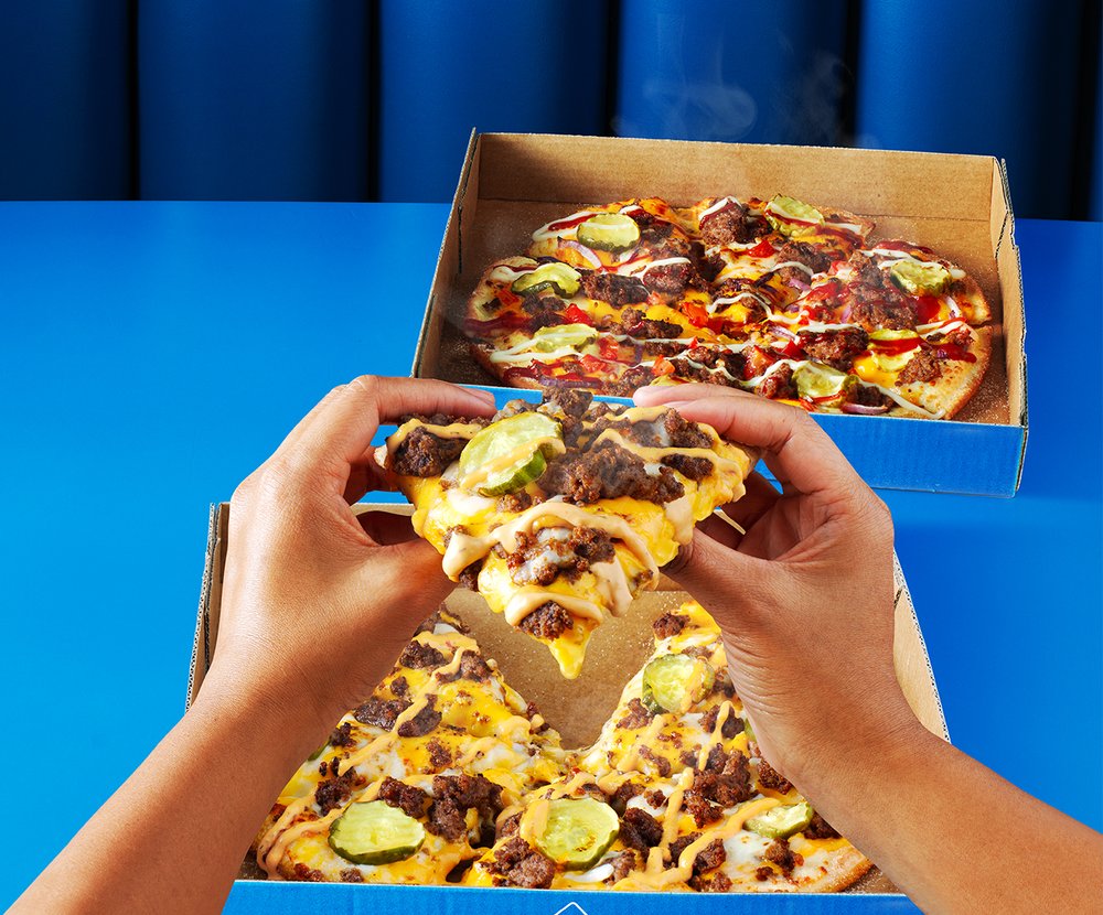 Domino's Australia Takes a Bite Out of the Burger Biz PMQ Pizza
