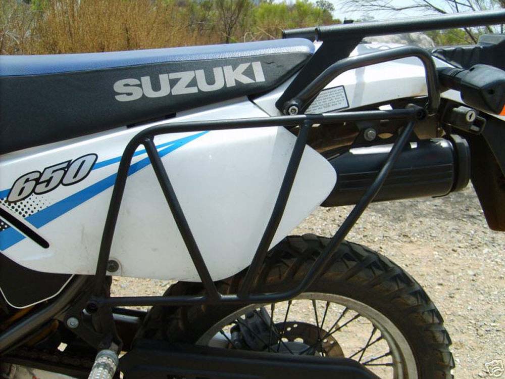 PMR Suzuki DR650 Side Luggage Racks/Rear Plastic Guards (1996