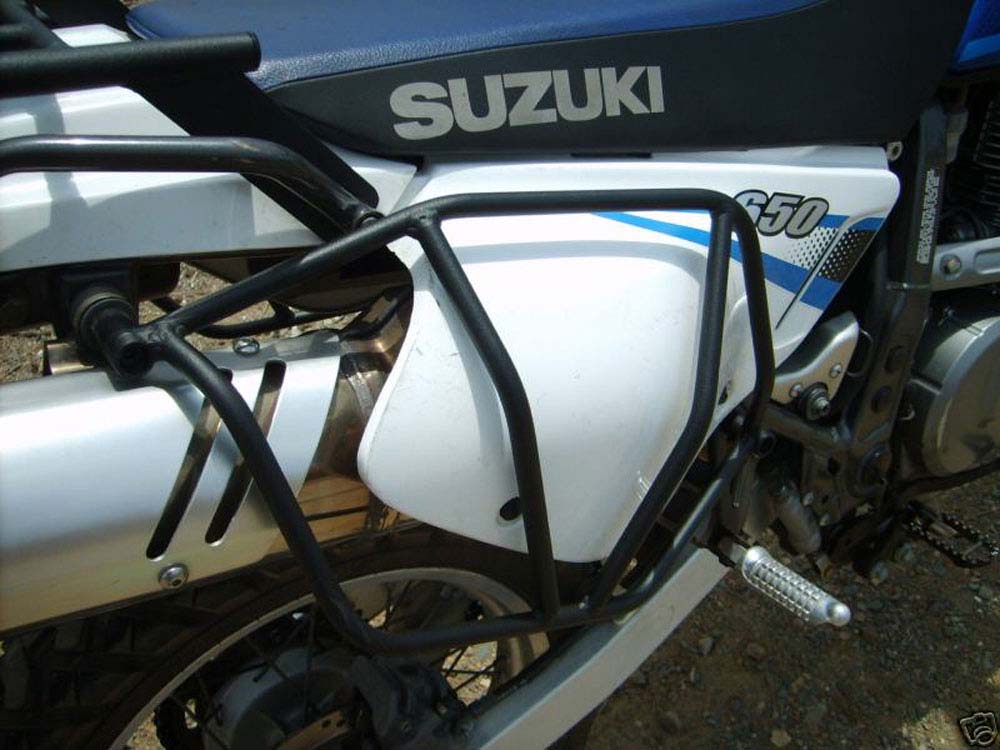PMR Suzuki DR650 Side Luggage Racks/Rear Plastic Guards (1996