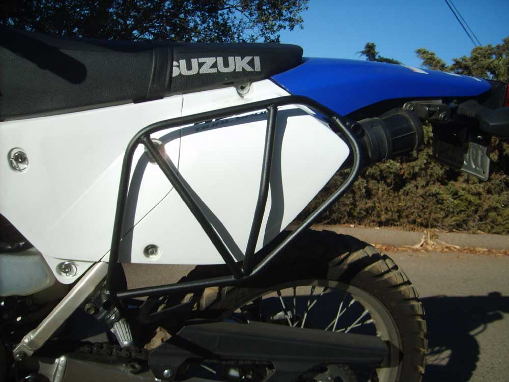 Suzuki DRZ400/S Luggage Rack Top Box Carrier Black HEPCO & BECKER 2000