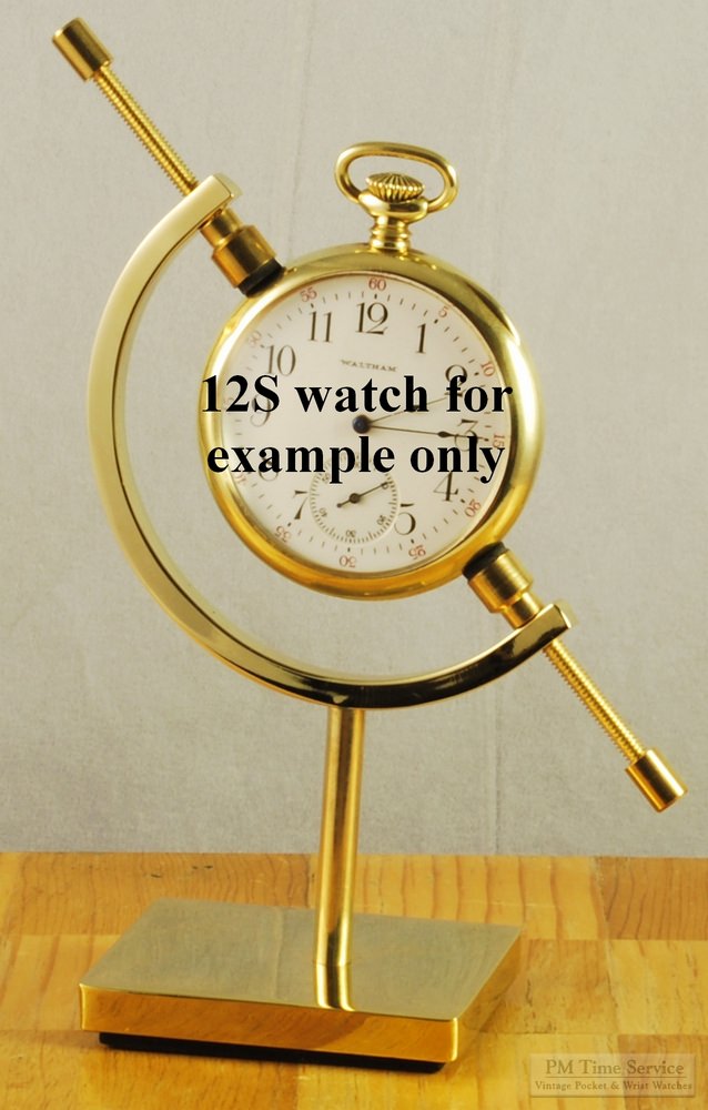 Solid brass pocket watch display stands, in a variety of styles & finishes eBay