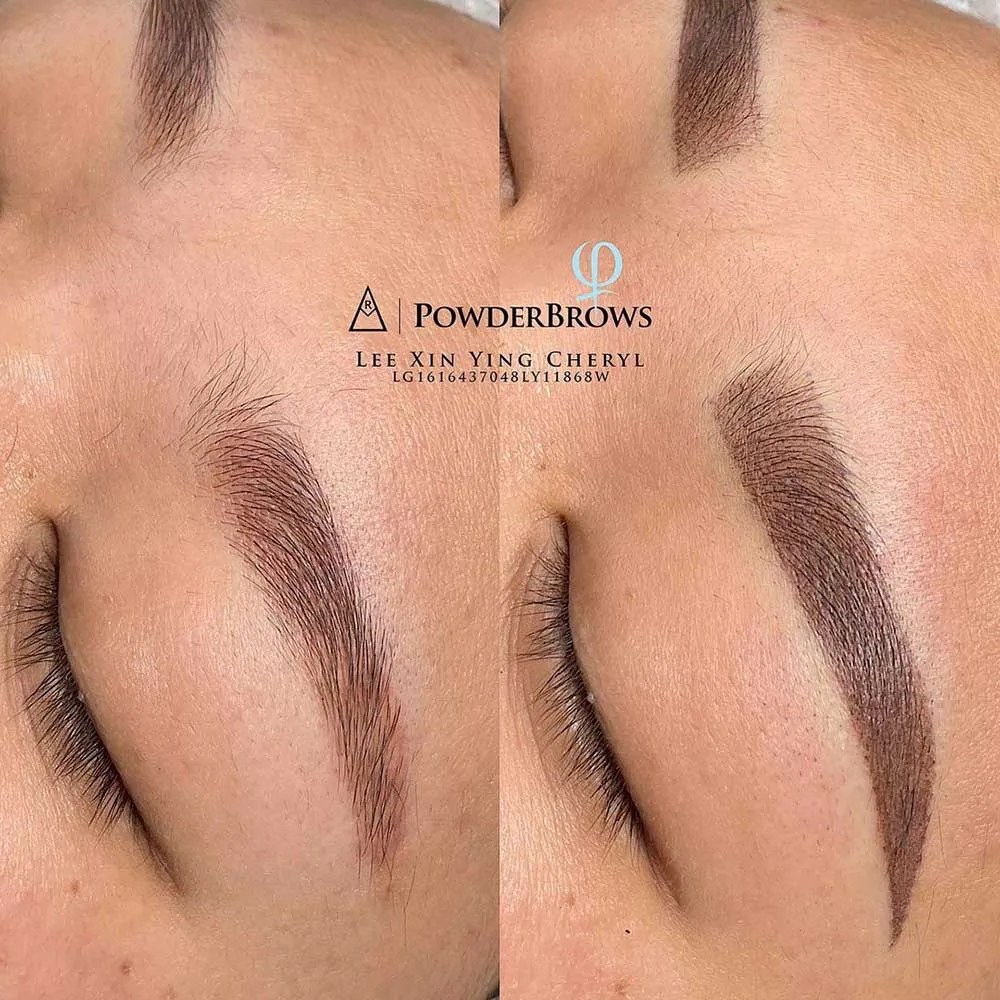 Powder Brows 2023 Cost, Healing, Aftercare, Before & After