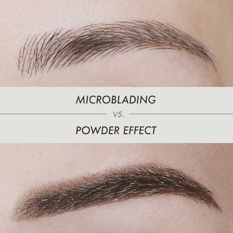 Powder Brows vs Microblading Differences and How to Choose