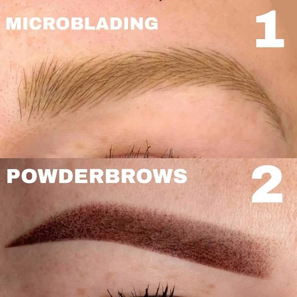 Powder Brows vs Microblading Differences and How to Choose