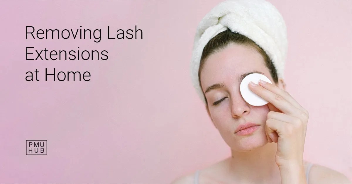 Removing Lash Extensions at Home Is It Safe to Do It on Your Own?