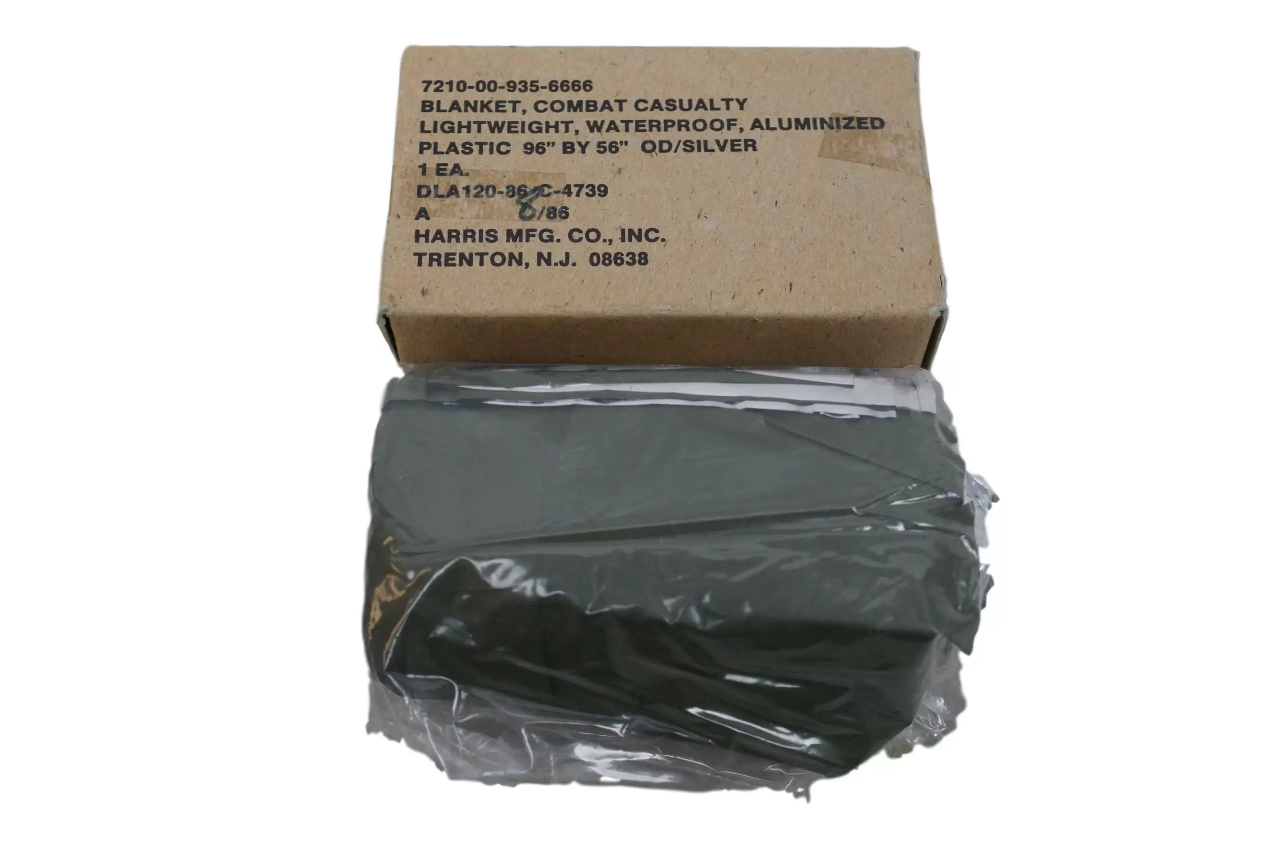 GI Combat Casualty Aluminized Blanket Lightweight Waterproof 96