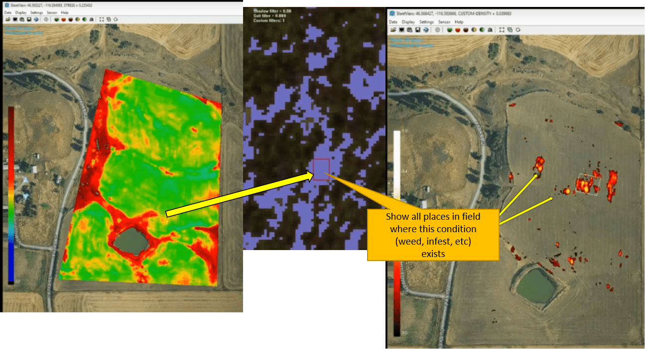 Crop/Soil Mapping NVDI Aerial Sensor Analysis and Reporting PnC Max