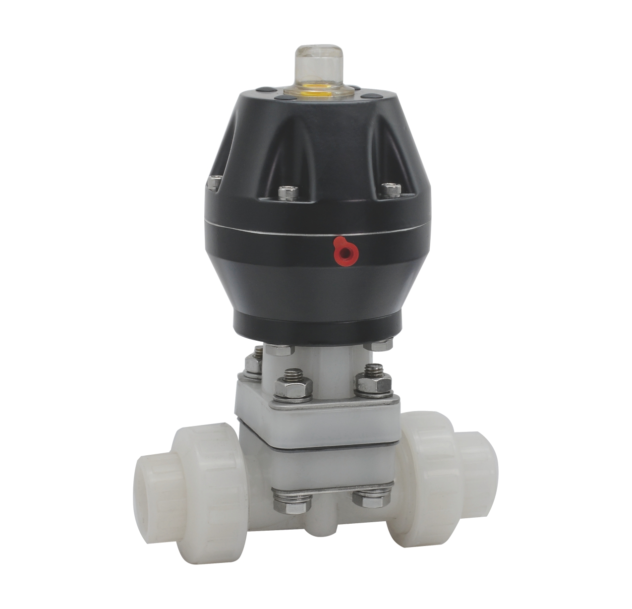 Pneumatic PVDF Socket Diaphragm Valve Diaphragm Valve