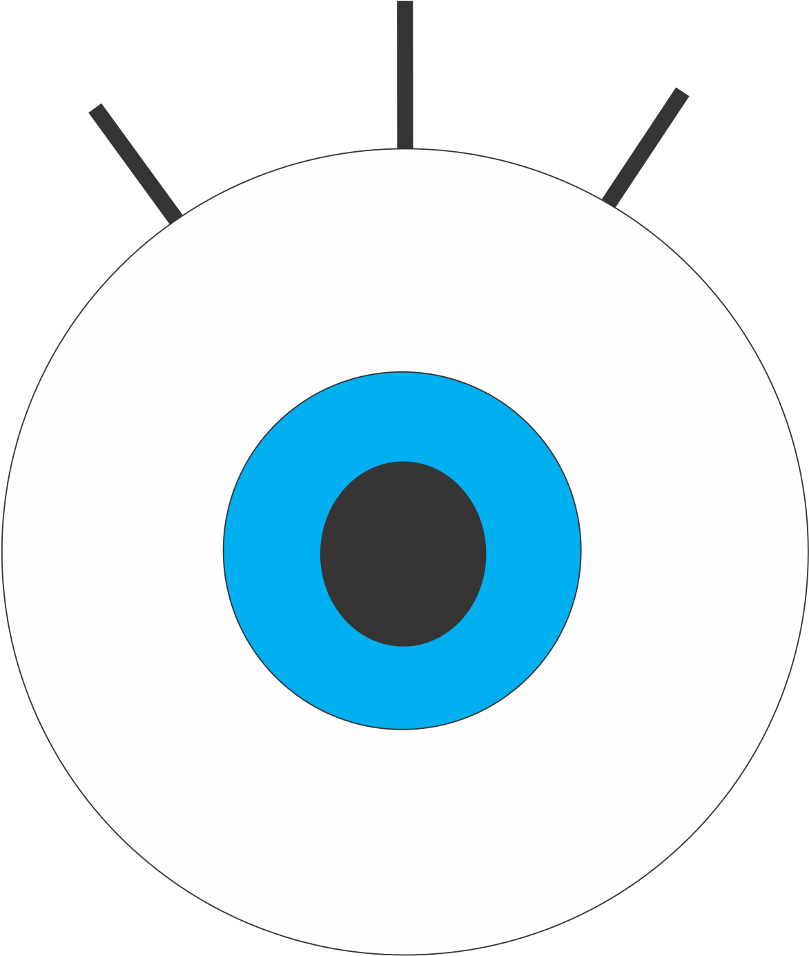 Vector de ojos azules PNG All