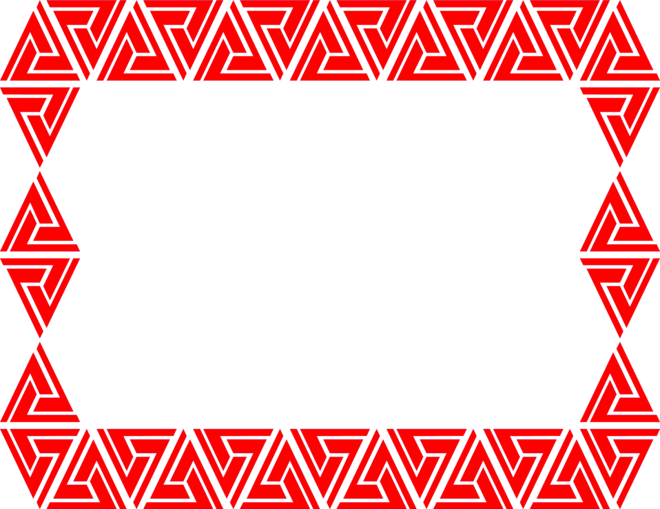 Frontière rouge PNG All