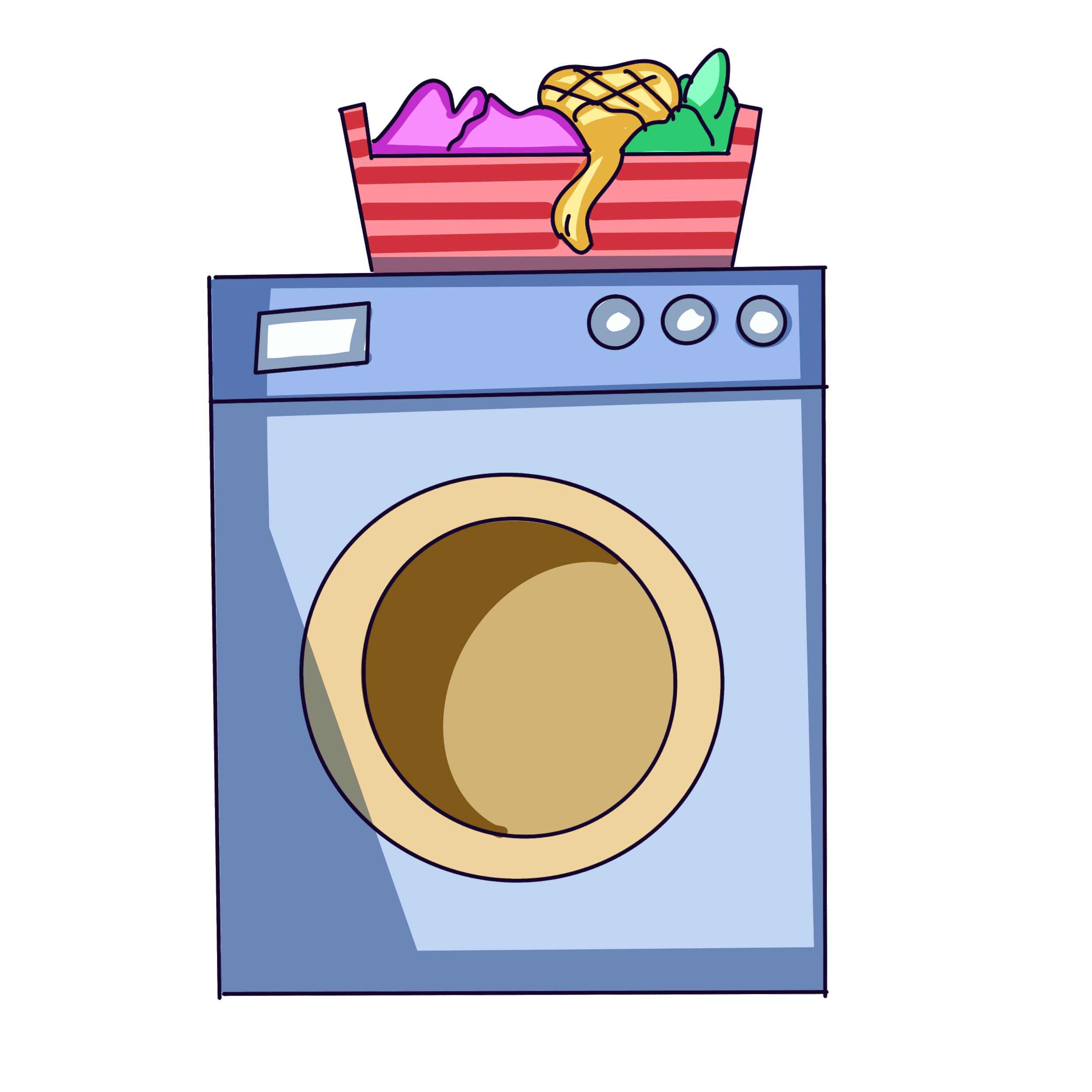 آلة مجفف الملابس PNG All