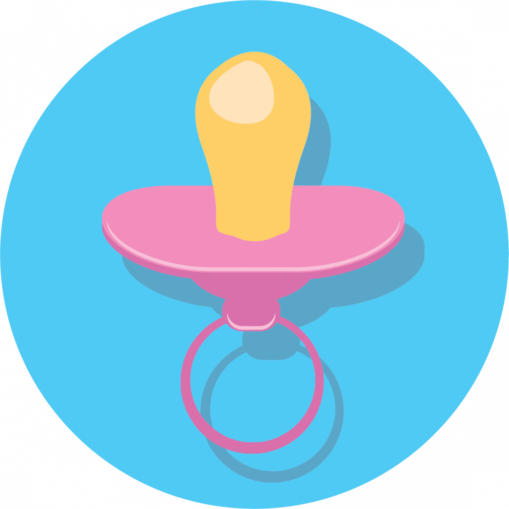 Pacifier PNG Transparent Images