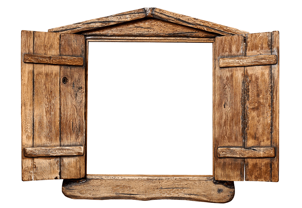 Wood Window Design PNG All PNG All